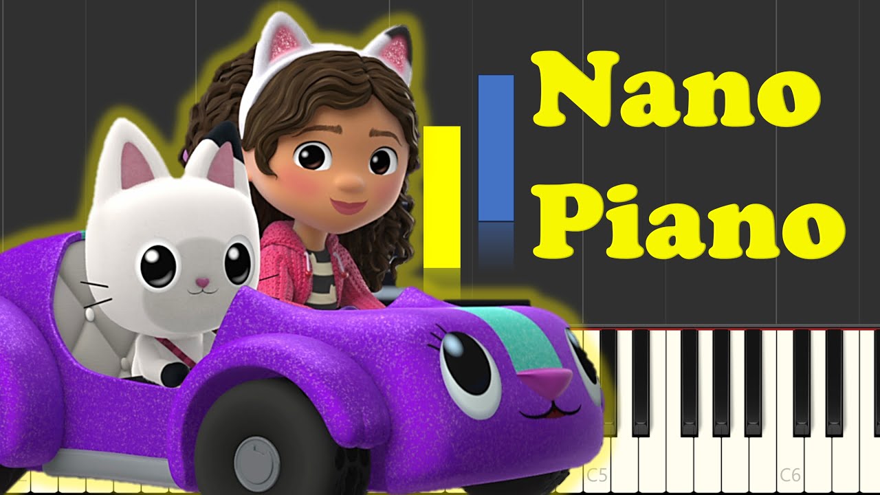 🎀Gabby’s Dollhouse – Let’s Go For A Ride Piano Tutorial | Fun & Easy! 🎀Gabby’s Dollhouse – Let’s Go For A Ride Piano Tutorial | Fun & Easy!