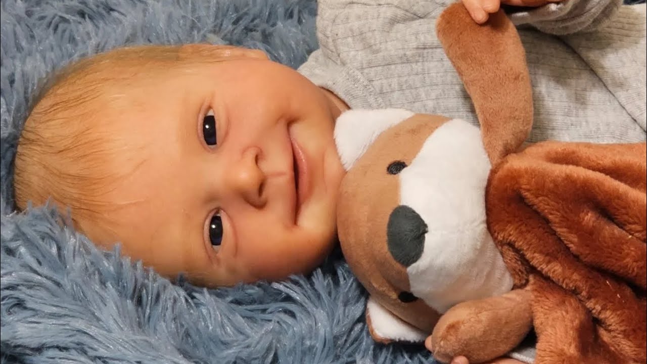 Sebastian reborn baby sculpted by Olga Auer painted by E-Borns