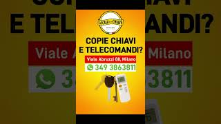 Milano duplicati chiavi auto moto casa