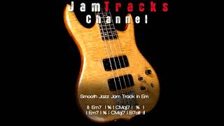 Smooth Jazz/Funk Bass Backing Track chords