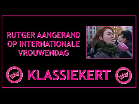 Rutger AANGERAND op Internationale Vrouwendag