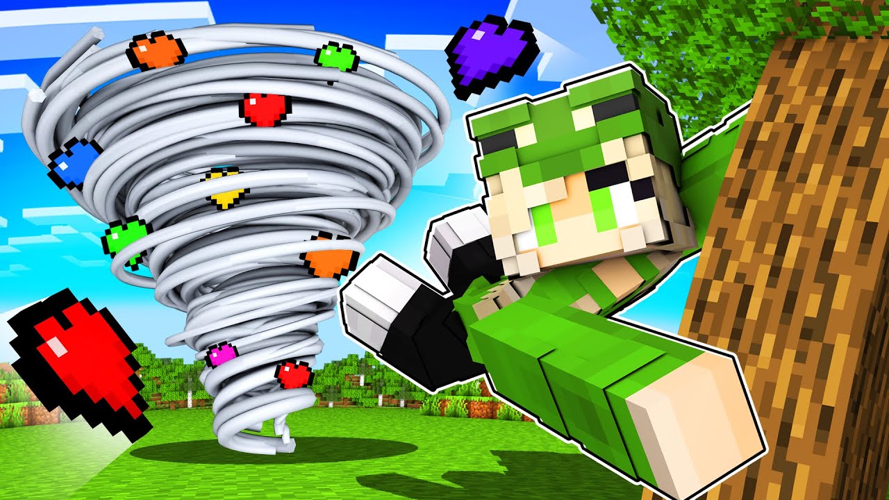 ich habe KATASTROPHEN HERZEN in MINECRAFT