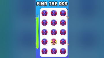 Brain test challenge| Find The Odd #emojichallenge #puzzlegame #quiz  #braintest #guessr #shorts