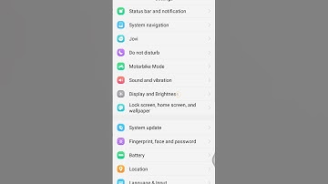 vivo y1803 reset setting