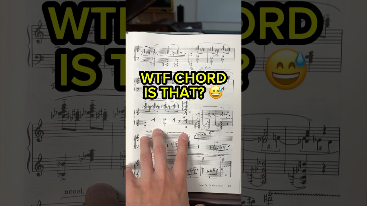 What Chord is that in wich tonality? 😅😉 