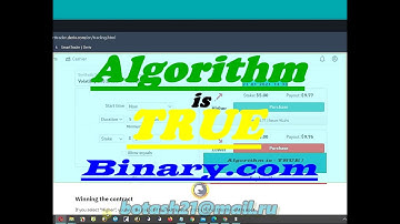 Algorithm is - TRUE ! Binary.com