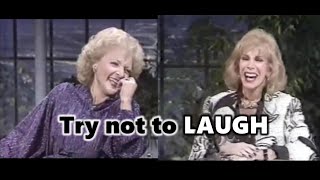 Betty White and Joan Rivers ROASTING the S**T out of each other