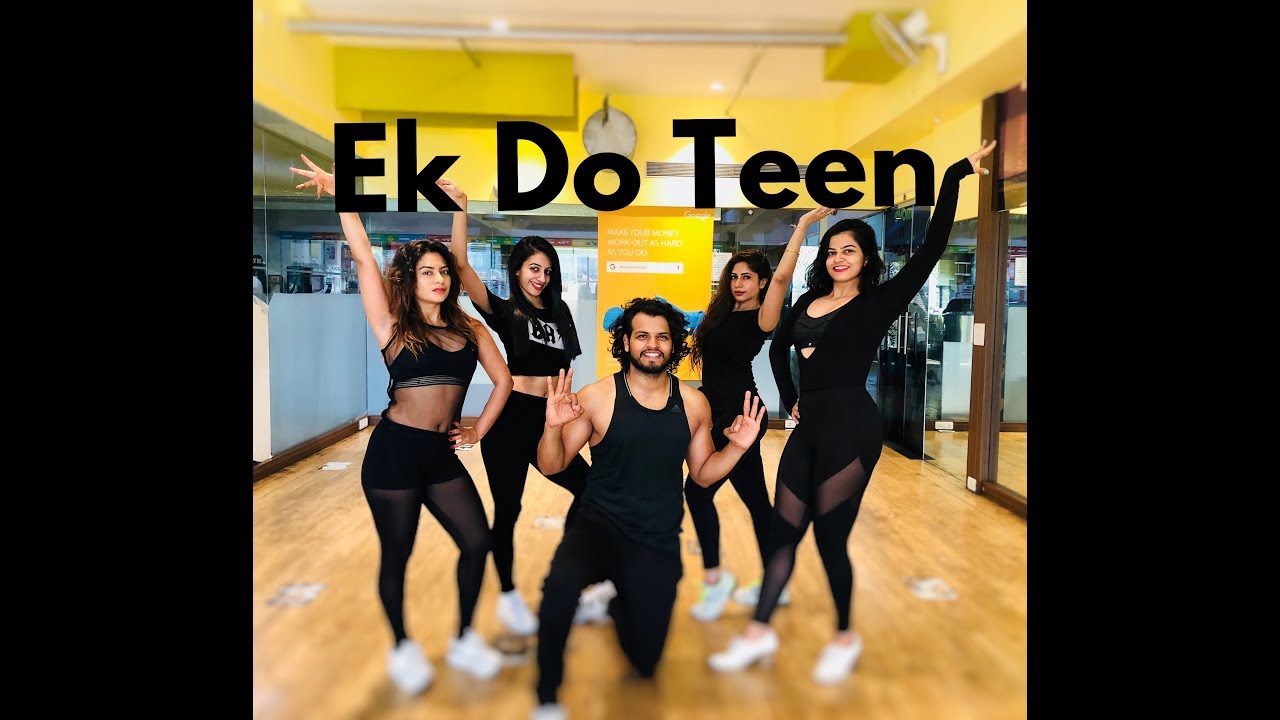 Ek Do Teen  Baaghi 2  Zumba Dance Routine  Dil Groove Maare