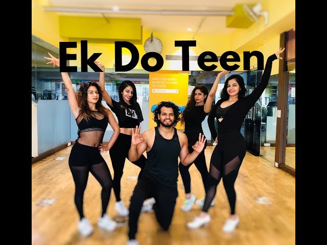 Ek Do Teen | Baaghi 2 | Zumba Dance Routine | Dil Groove Maare class=