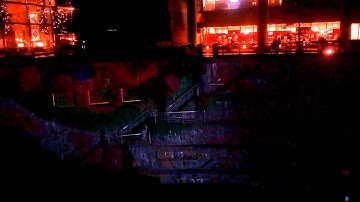 横浜  Dockyard garden  Projection mapping