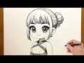 How to Draw Zoey | K-Pop Demon Hunters