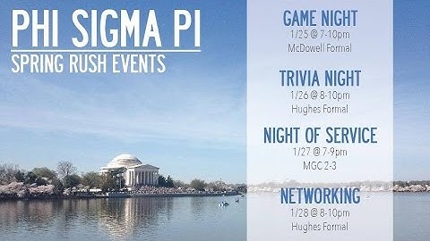 Phi Sigma Pi - Beta Lambda Recruitment