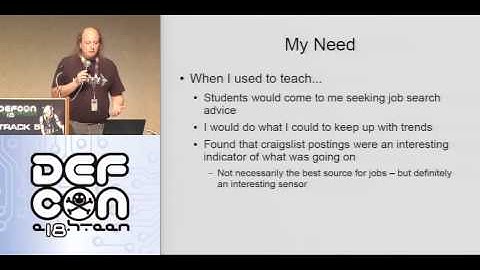 DEFCON 18: Open Public Sensors and Trend Monitoring 1/2