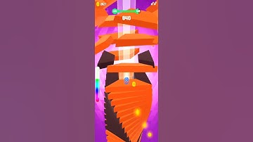 Drop Stack Ball Game Level 434 - short video - More Gaming