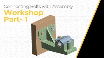 Modeling a Wall-Mounted Bearing Using Ansys Mechanical — Workshop, Part 1