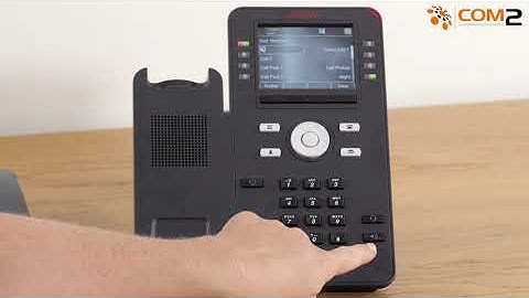 Avaya J169 - Making a Call