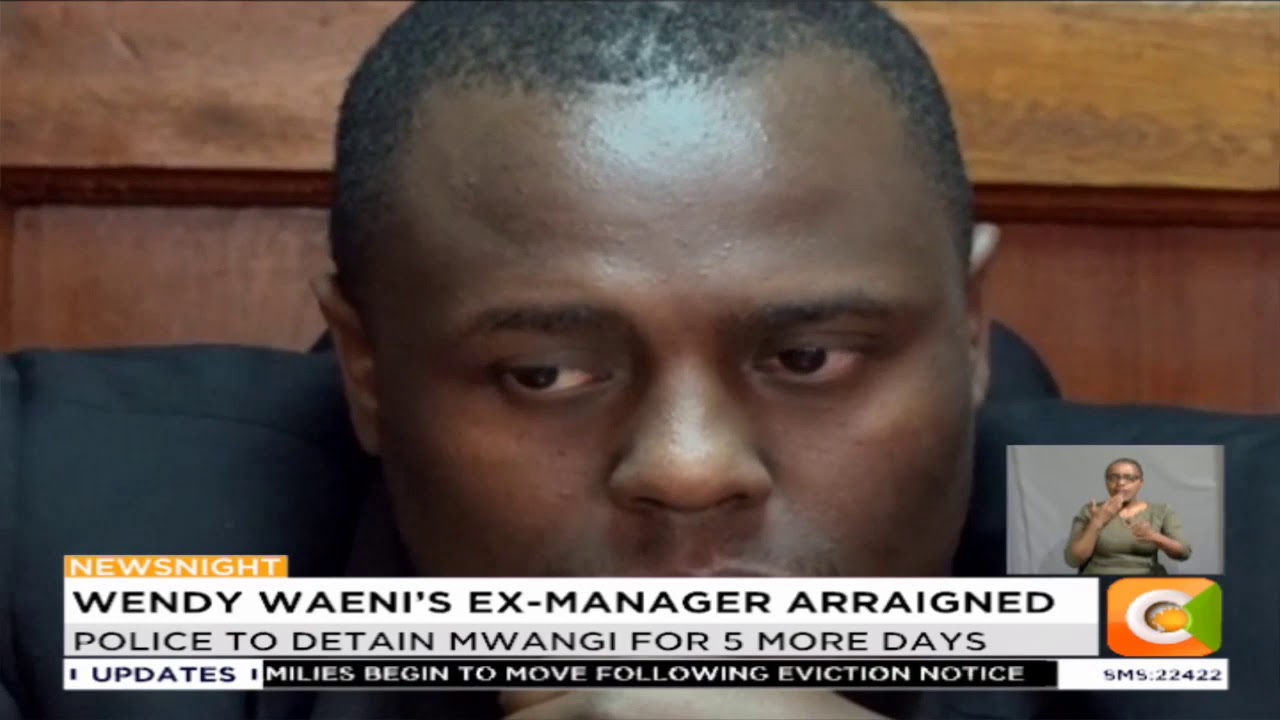 citizen tv live stream kenya Wendy Waeni’s ex-manager arraigned