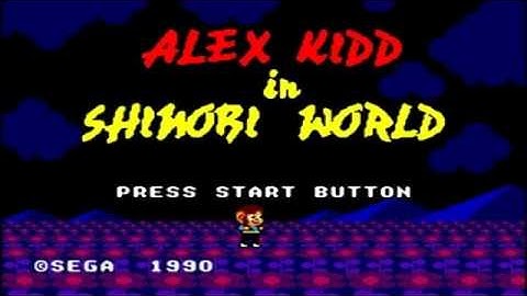 Alex Kidd in Shinobi World - Level Start
