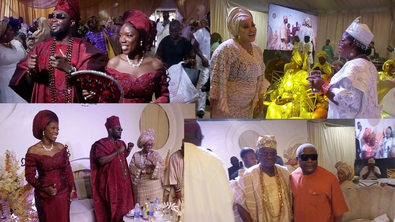TRADITIONAL WEDDING RECEPTION CEREMONY OF GLORIA & SAHEED