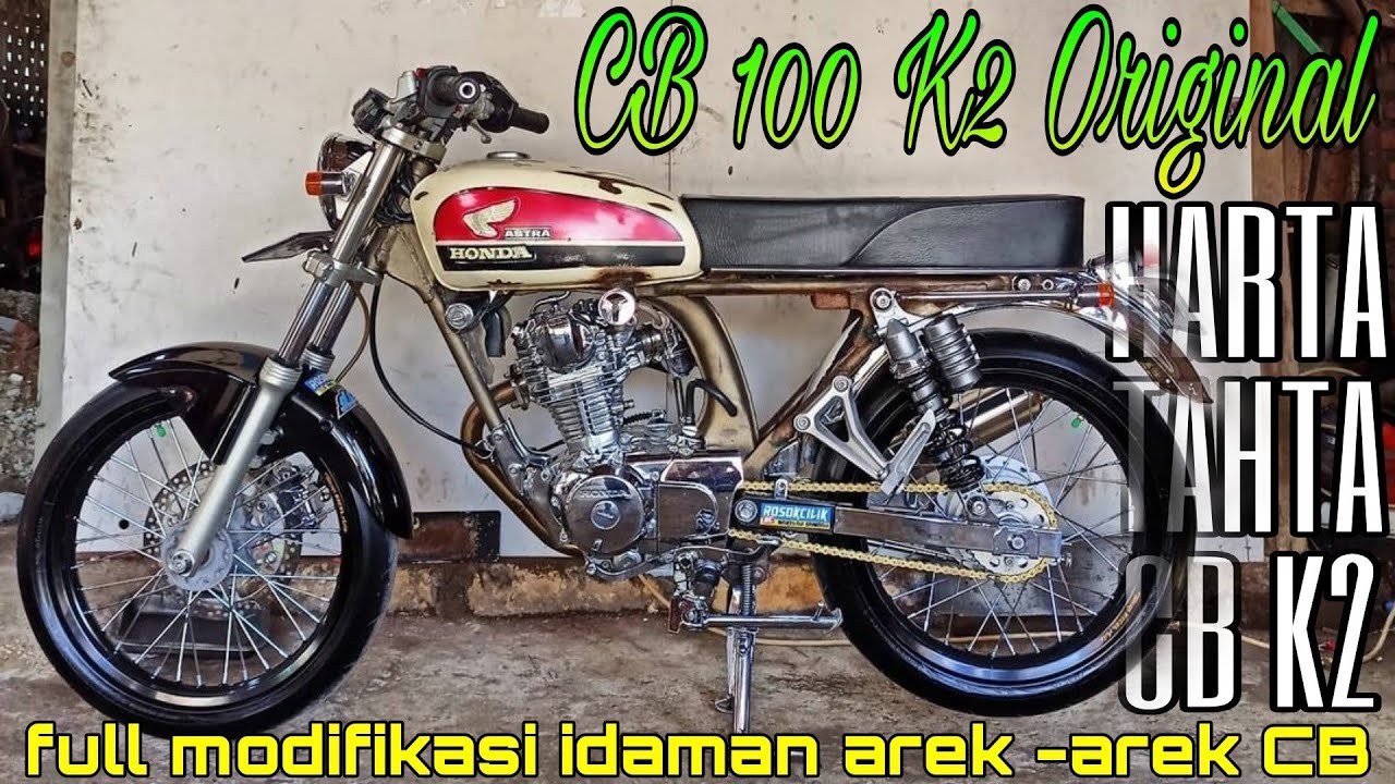 CB 100 K2 Original Full Modifikasi Idaman Arek Arek CB YouTube