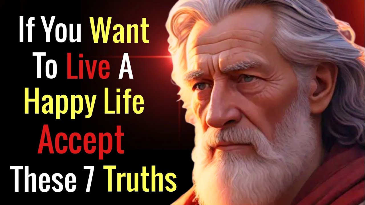 7 Harsh Truths You Need to Accept to Live a Happy Life | STOIC ...