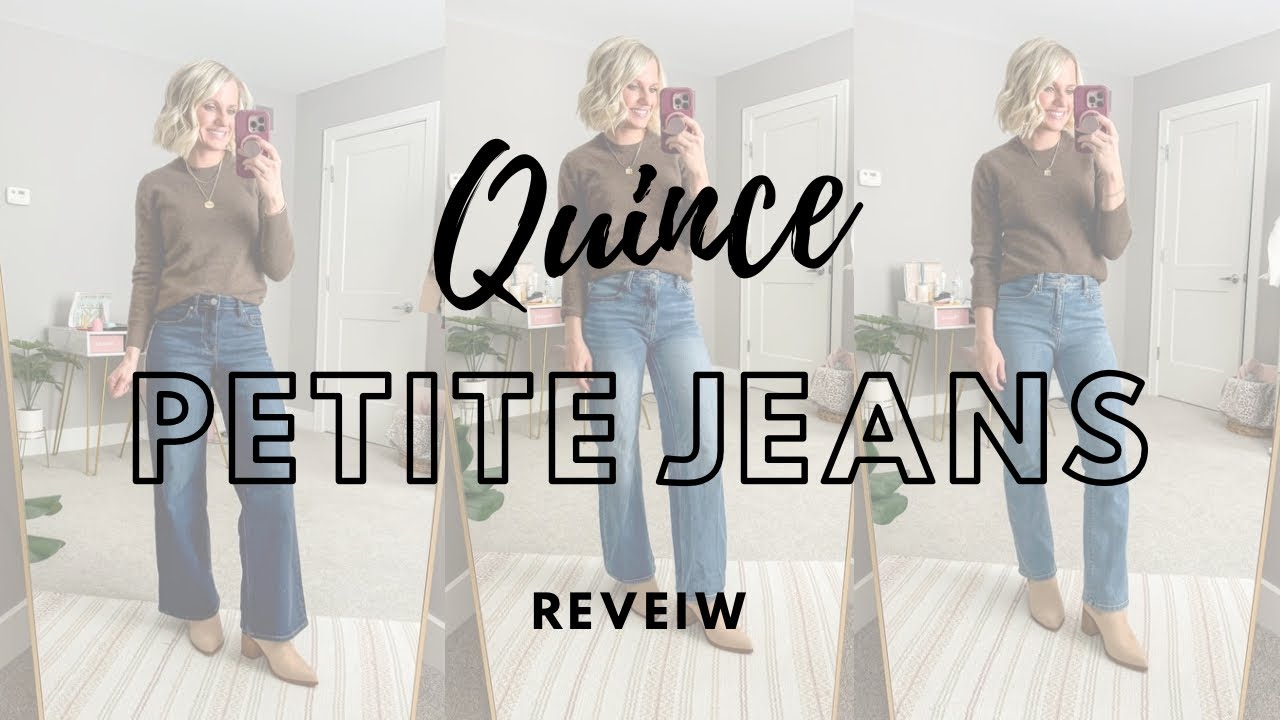 Лучшие недорогие джинсы для невысоких девушек | Обзор джинсов Quince Bella Stretch Denim