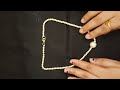 Simple and Elegant Pearl Necklace with earrings 👸😍🥰 @damini_handicrafts