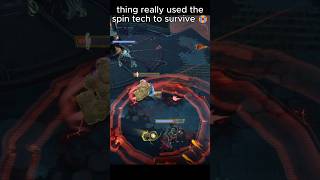 😂 The Thing spins around Punisher to survive his ult #MarvelRivals