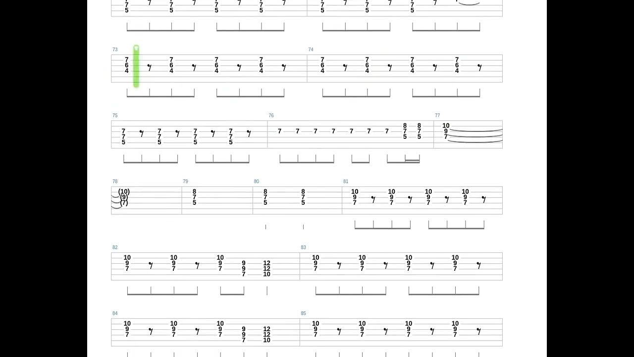 Psycho Killer Tab by Talking Heads + Guitar only + Guitar tab YouTube