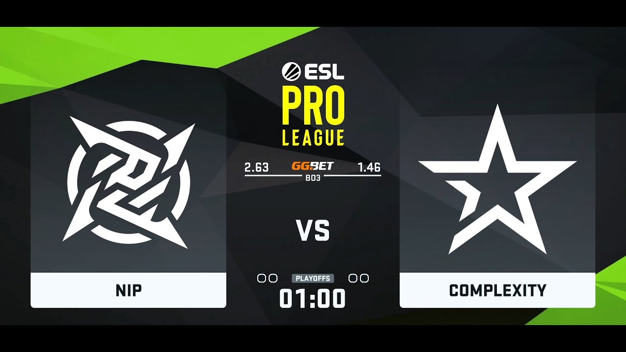1/4 - Финал NIP vs COMPLEXITY ESL Pro League by @LENINW & @CEH999