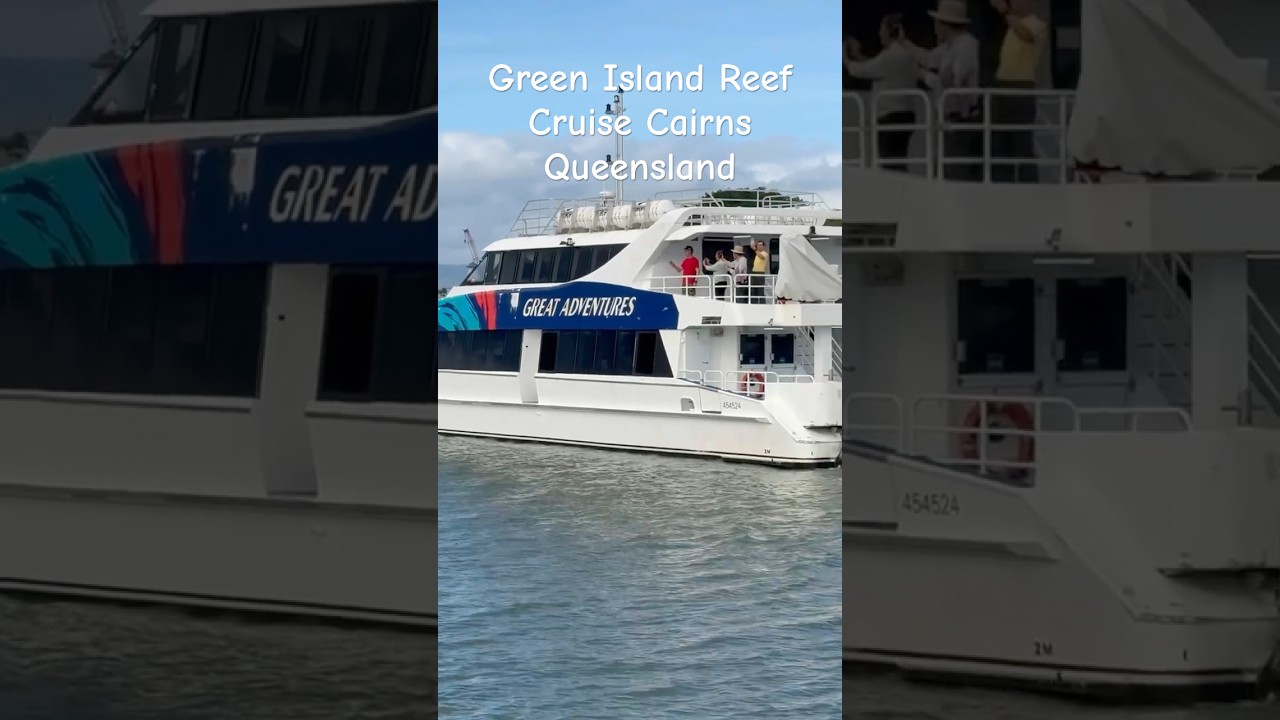 #GreenIslandReefCruise #Cairns #journeythroughGreatBarrierReef