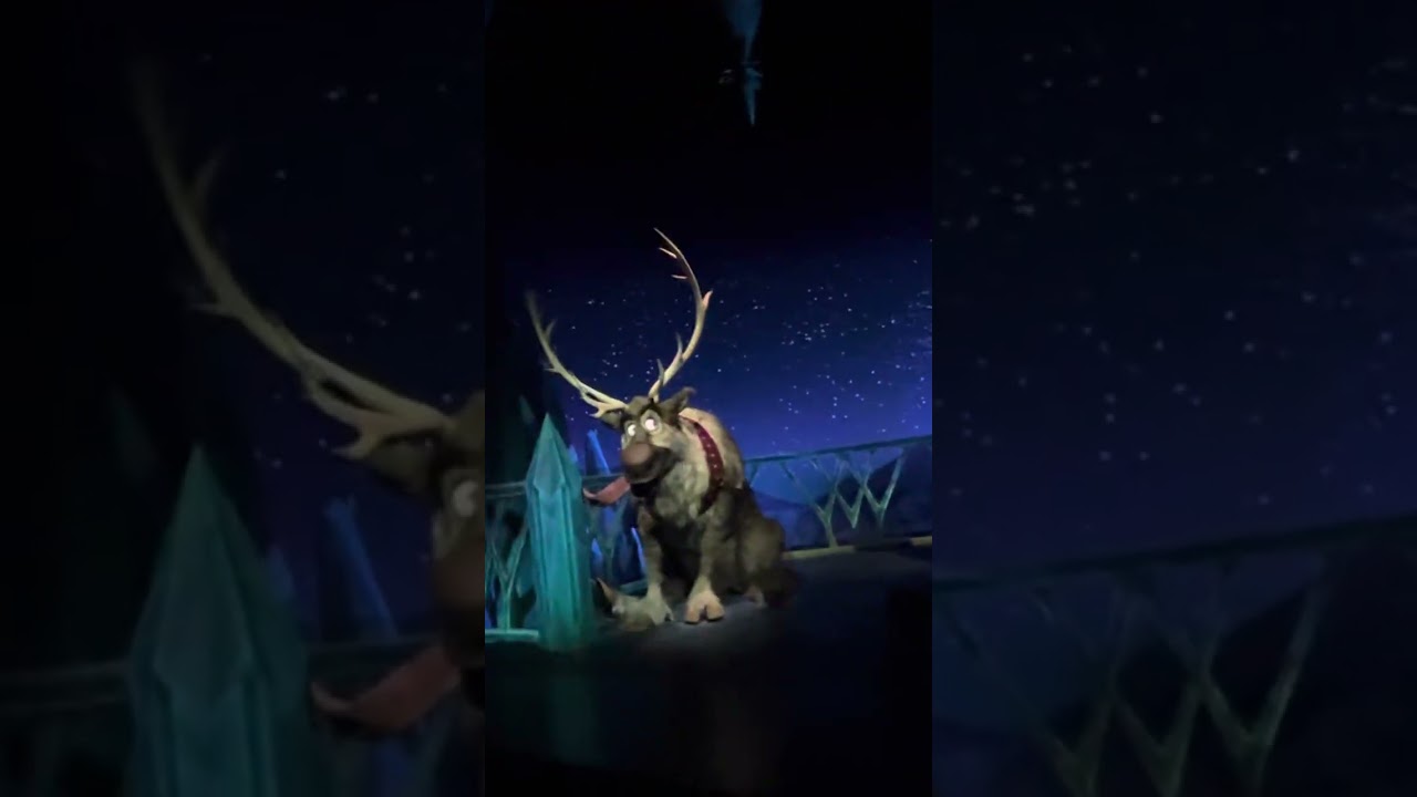 Frozen Ever After Ride at Hongkong Disneyland 