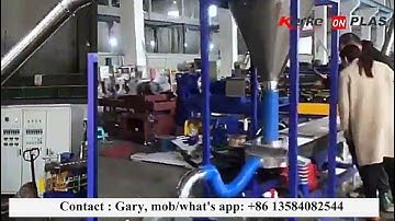 High Caco3 Filler Masterbatch Production Double Stage Compounding and Pelletizing Extruder Line