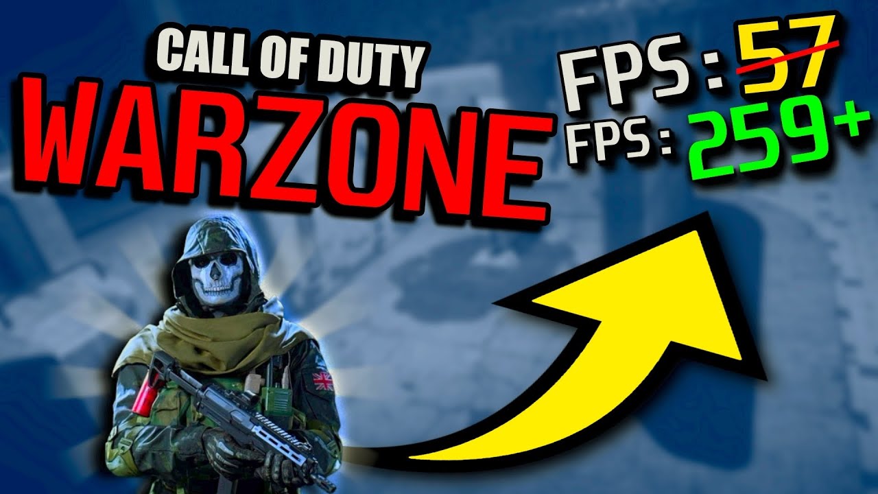 WARZONE  FPS BOOST - Fix Stuttering! | FIX INPUT DELAY!