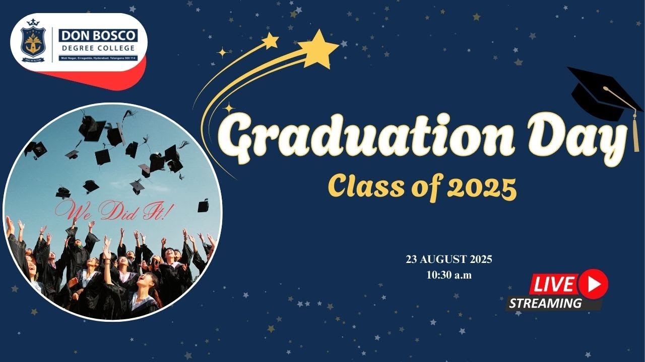 Class of 2025 Graduation Ceremony – Live Stream - YouTube