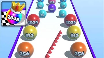 Ball Merge 2048 - All Levels Walkthrough Gameplay iOS, Android Mobile Game (Levels 13-14)
