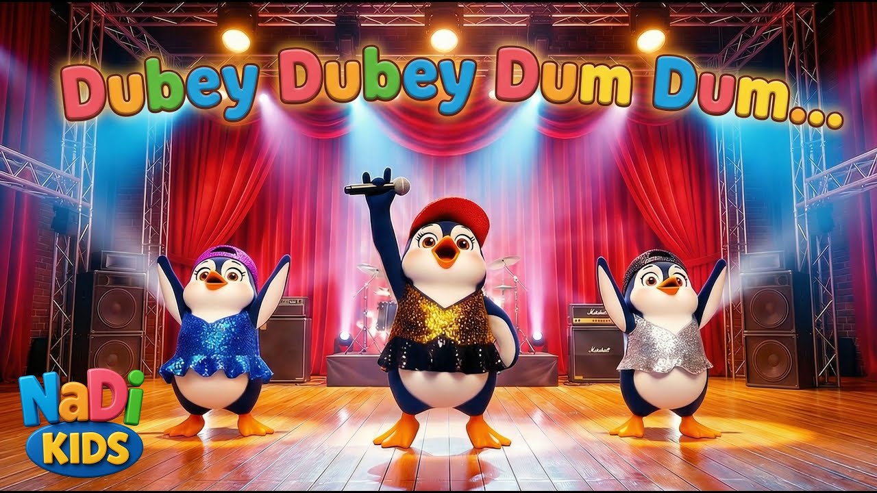 Dubey Dubey Dum Dum Song 🥁🎵 | Fun Kids Dance Song | Kids song | Nadi Kids | Song for kids