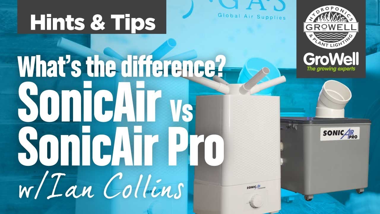 What is the difference between SonicAir and SonicAir Pro Humidifiers with Ian Collins