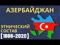 Азербайджан. Этнический состав (1886-2020) [ENG SUB]