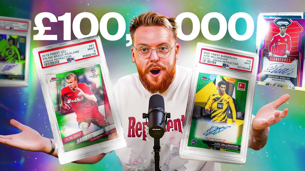 JaackMaate Shows Off His £100,000 Football Card Collection!