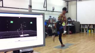 TKD Sidekick Motion Capture