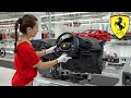 Ferrari's E-Building Inauguration and Purosangue Production