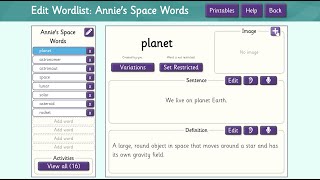 Editing Wordlists
