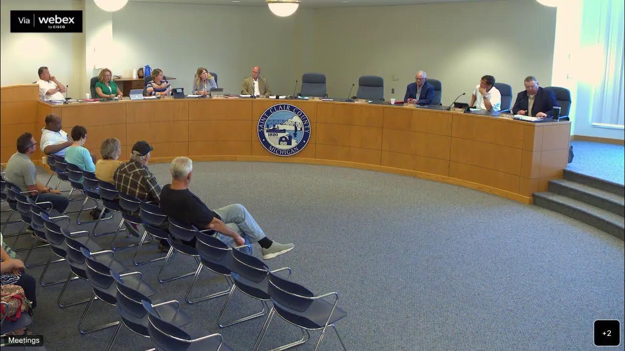 June 16, 2022 St Clair County Board of Commissioners - YouTube