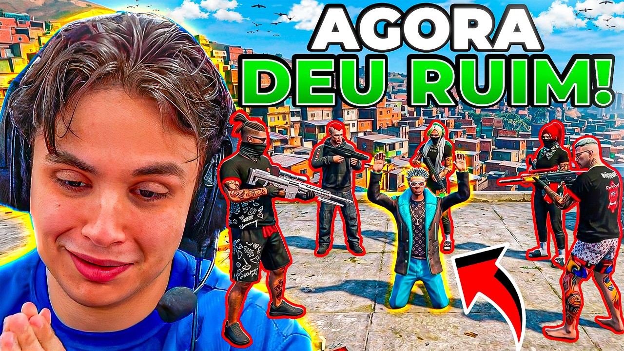 PAULINHO FOI PEGO PELO ROMÁRIO e TEVE QUE PEDI QRR 😱 GTA RP (Modder Clips)