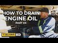HD MECHANIC Shows You How To Drain Excavator Engine Oil — 250-Hour Service PART 1