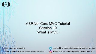 What Is MVC Architectural Design Pattern-Session 10