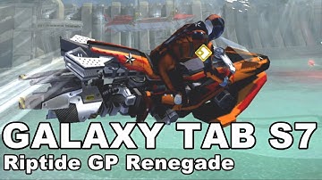 Samsung Galaxy Tab S7 Gameplay Riptide GP Renegade 21:9 Ultrawide 3440X1440 60FPS DEX HDMI Capture