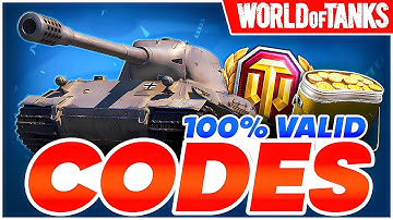 ALL VALID WoT Codes 🔥 How to use Codes in World of Tanks 🔥 Bonus Codes 2025
