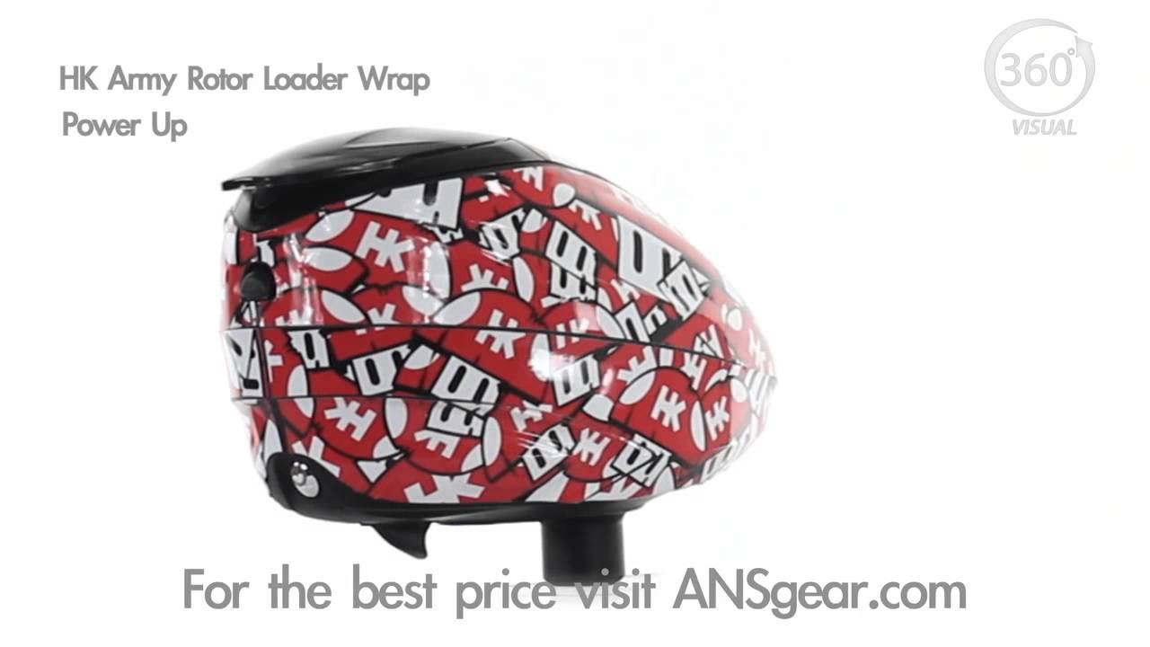 HK Army Rotor Loader Wrap - Power Up - Visual 360 - YouTube